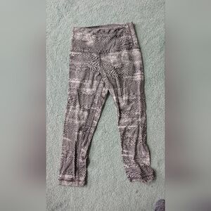 Lululemon Align Leggings Brown & White Animal Print